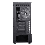 Boitier Moyen Tour ATX iTek Vertibra Q210 RGB avec panneaux vitrés (Noir)
