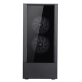 Boitier Moyen Tour ATX iTek Vertibra Q210 RGB avec panneaux vitrés (Noir)