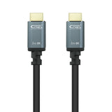 Câble Nanocable Iris 8K HDMI 2.1 M/M 3m (Noir/Gris)