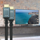 Câble Nanocable Iris 8K HDMI 2.1 M/M 3m (Noir/Gris)