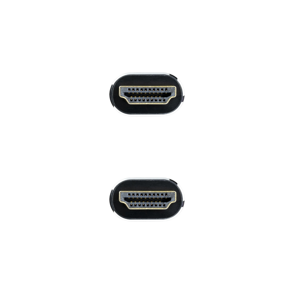 Câble Nanocable Iris 8K HDMI 2.1 M/M 3m (Noir/Gris)