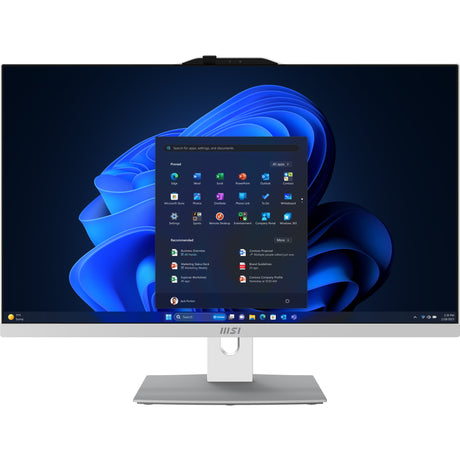 PC Tout-en-un MSI - 27'' - Sans Windows -Ecran FHD - Core 7 150U - RAM 16Go - Stockage 1To - Pied ajustable - Clavier et souris