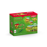 Cabane des animaux de la foret, Coffre schleich 42658 Farm World, pour enfants des 3 ans