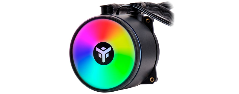 Kit Watercooling AIO iTek Evoliq Rainbow RGB - 240mm (Noir)