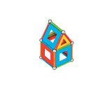 Jeu de construction magnétique - GEOMAG - Supercolor Panels Recycled 52 pieces - Jouet éducatif - 3D - Durable