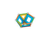 Jeu de construction magnétique - GEOMAG - Supercolor Panels Recycled 52 pieces - Jouet éducatif - 3D - Durable