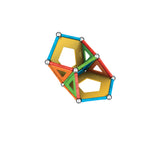 Jeu de construction magnétique - GEOMAG - Supercolor Panels Recycled 52 pieces - Jouet éducatif - 3D - Durable