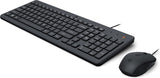 Ensemble Clavier Souris filaires HP 150 - AZERTY