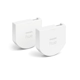 Module d'interrupteur mural - PHILIPS HUE - Pack de 2 - Blanc - Compatible Alexa - Intérieur
