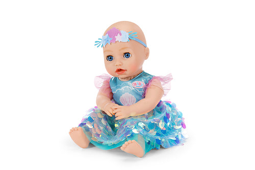 Robe sirene pour poupon - BABY BORN - Accessoire vendu sans le poupon - Taille 43 cm - Des 3 ans