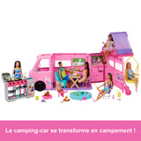 Barbie - Camping Car de Reve - plus de 60 accessoires - Barbie - HRJ78