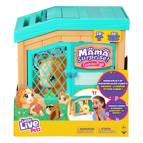Mama surprise Little live pets - Animal en peluche cochon d'inde - MOOSE TOYS