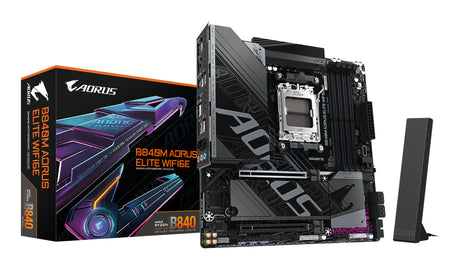 Carte Mère Gigabyte B840M Aorus Elite WiFi6E (AM5) Micro ATX