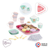 Accessoires poupons - COROLLE - Ma Dinette Thé et Goűter - 30 accessoires - des 18 mois