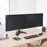 Support double-écran à poser Tooq DB1702TN 17"-32" (9kg max) (Noir)