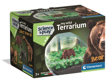 Mini Terrarium - Clementoni - Ours - Jeu de sciences et d'expériences - Des 7 ans - Fabriqué en Italie