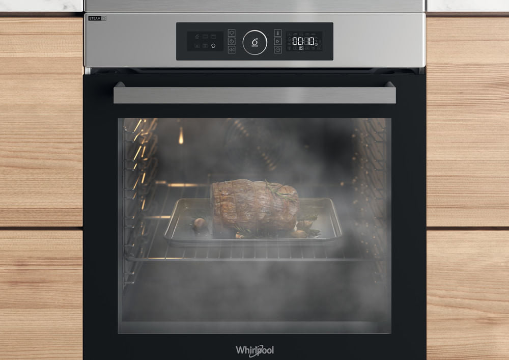 Cuisiniere a induction - WHIRLPOOL - WS68IB8ACX/FR/1 - 4 foyers - 2900 W - L60 cm - Inox