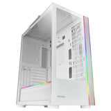 Boitier Grand Tour E-ATX Mars Gaming MC-Ult avec panneaux vitrés (Blanc)