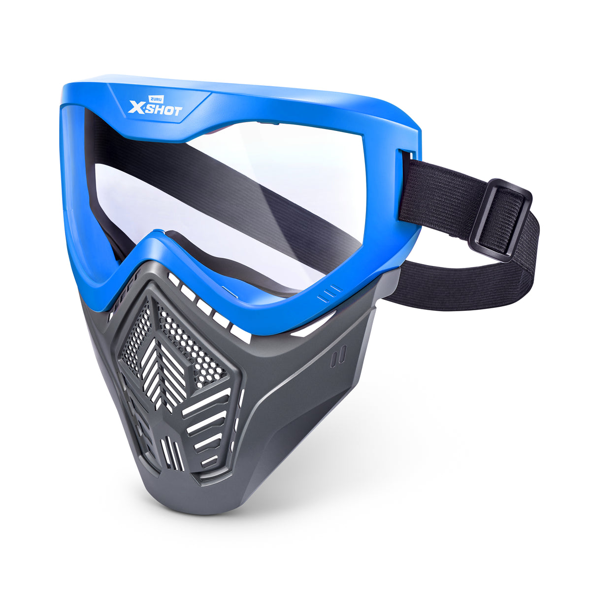 Accessoire - ZURU - X-SHOT Excel Blue Mask - Masque réglable - Design stylé - Ventilation intégrée