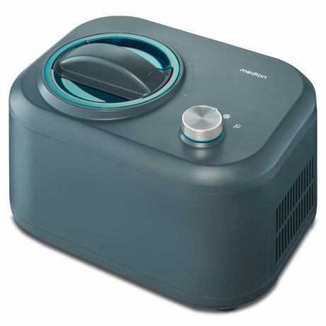 MEDION Machine a glace avec compresseur (convient pour la préparation de cremes glacées, yaourts glacés & sorbets, 1 litre, 100