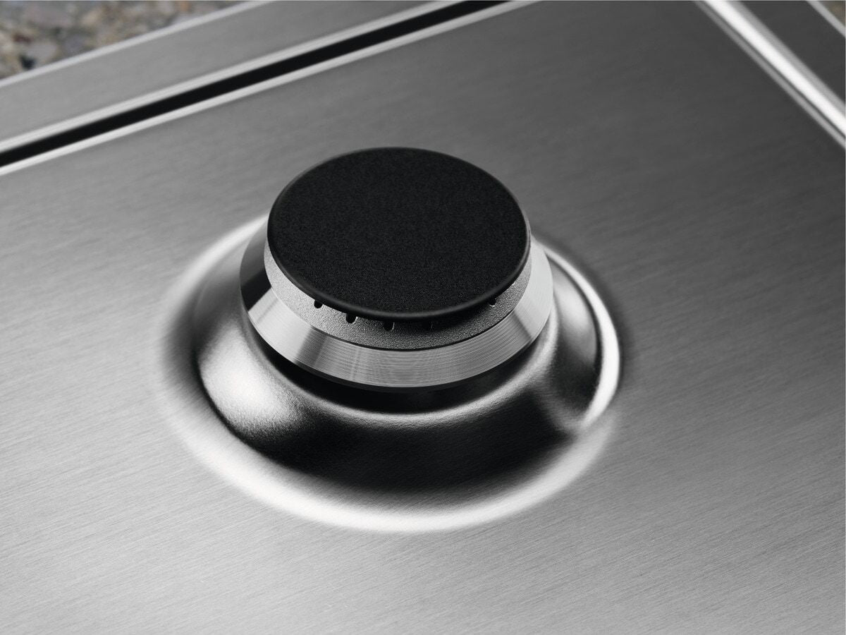 Plaque de cuisson a gaz - ELECTROLUX - 5 foyers - 74,4 x 51 cm - KGS7536SX - Inox