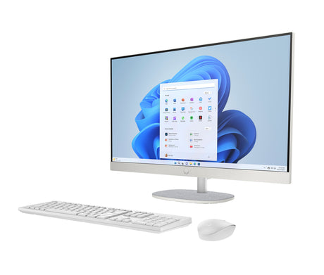 PC Tout-en-un HP 27-cr0075nf - Windows 11 - 27 FHD IPS - Ryzen 5 7520U - RAM 16Go - Stockage 512Go SSD - Clavier et souris sans fil