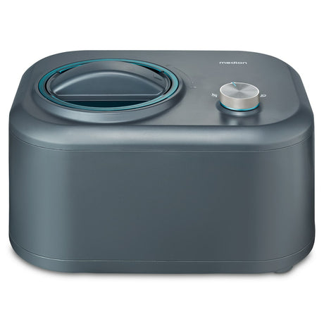 MEDION Machine a glace avec compresseur (convient pour la préparation de cremes glacées, yaourts glacés & sorbets, 1 litre, 100