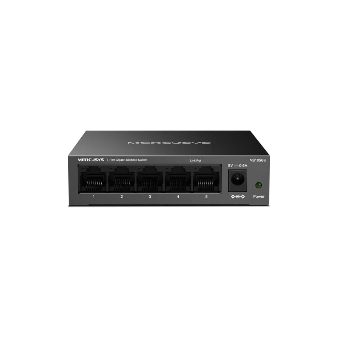 Boitier en métal Switch de bureau 5 ports Gigabit port RJ45 à négociation automa