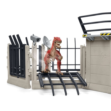 Grande station de recherche Dino, coffret de 72 pieces, jouets, Des 5 ans, Schleich 41462 Dinosaurs