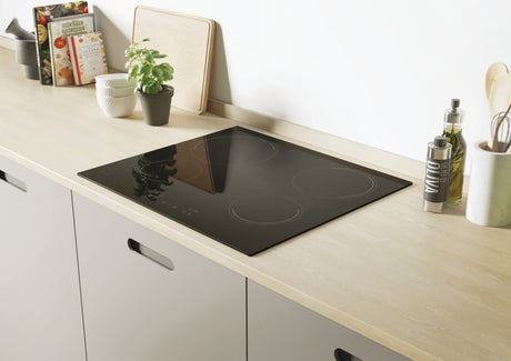 Plaque de cuisson vitrocéramique CANDY CH64CCB - 4 foyers - L 59 cm - Noir