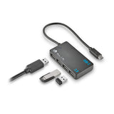 Hub USB-C 3.0 NGS Wonder iHub4 - 4 ports (Noir)