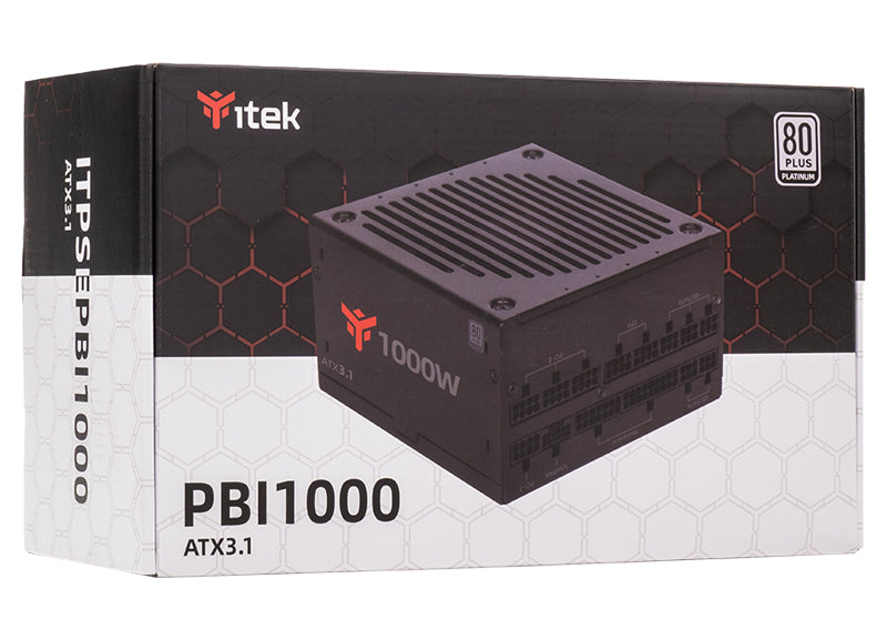 Alimentation ATX iTek PBI - 1000W (Noir)
