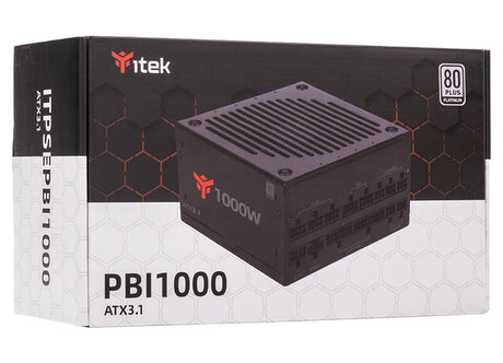 Alimentation ATX iTek PBI - 1000W (Noir)