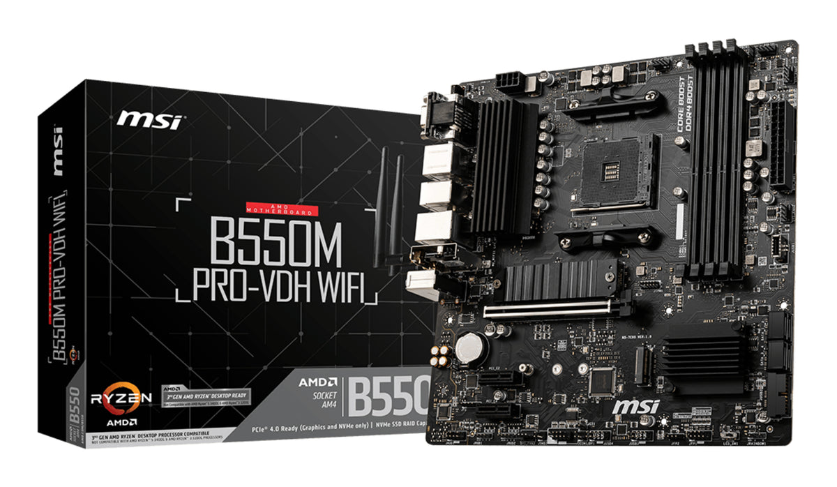 Carte Mere MSI B550M PRO-VDH WIFI