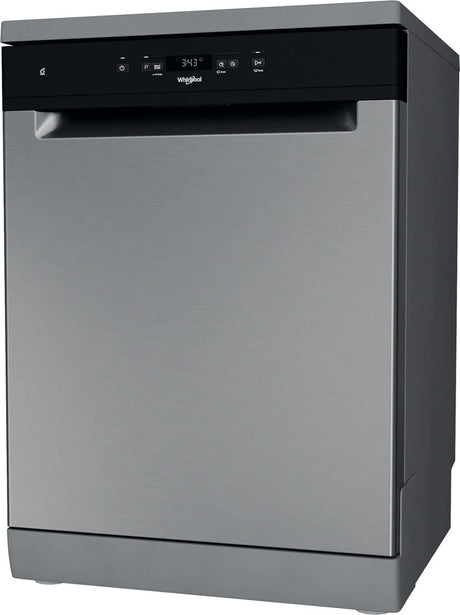 Lave-vaisselle pose libre WHIRLPOOL WFC3C34X - 14 couverts - Induction - L60cm - 44 dB - Inox