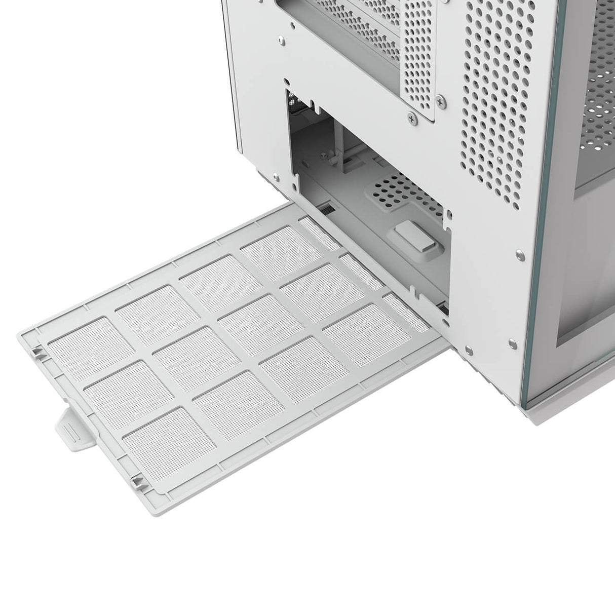 Boitier Moyen Tour E-ATX Cougar FV270 RGB avec panneaux vitrés (Blanc)