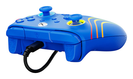 Manette de jeu - Xbox Series X|S, Xbox One et PC - Afterglow Wave - RGB - Filaire - Bleu - TURTLE BEACH