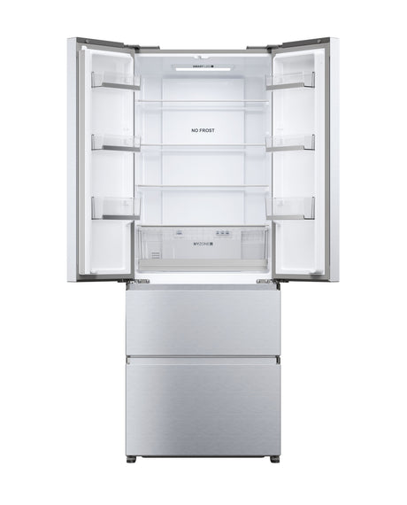 Réfrigérateur Multi-Portes - HAIER - HFR5719ENMG - 446L - No Frost - 4 Portes - Silver
