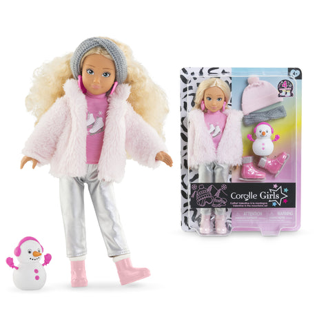 Poupée mannequin - COROLLE - Valentine a la Montagne - 28 cm - 4 accessoires - des 4 ans