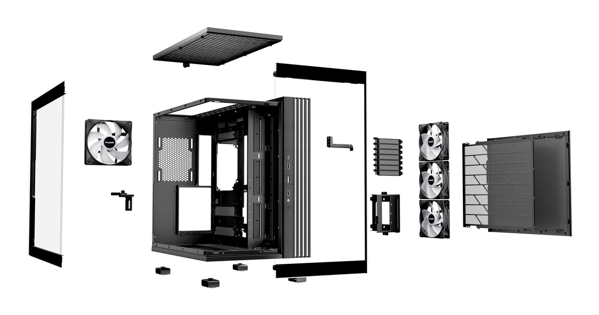 Boîtier PC - BE QUIET! - Light Base 600 LX - RGB - Verre trempé - USB 3.0