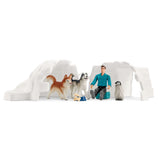 Coffret Expédition en Antarctique, figurines animaux sauvages, Schleich 42558 Wild Life, Pour enfant des 3 ans