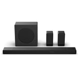 Barre de son - HISENSE - AX5140Q - 5.1.4 Canaux - Dolby Atmos & DTS:X - 520W - Caisson et enceintes arriere sans fil - HDMI eARC
