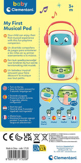 CLEMENTONI - Musical Pod - Mon premier téléphone parlant et musical