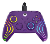 Manette de jeu - Xbox Series X|S, Xbox One et PC - Afterglow Wave - RGB - Filaire - Violet - TURTLE BEACH