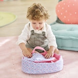 Accessoires poupons - COROLLE - Couffin Floral - pour poupon 30 cm - des 18 mois