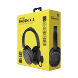 Casque Gamer sans fil Hator Phoenix 2 (Noir)