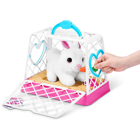 Jeu interactif - ZURU - PETS ALIVE Mama Bunny & Baby - Lapin sonore - 10 sons - Bébés surprises