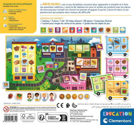 Jeux de calculs CLEMENTONI