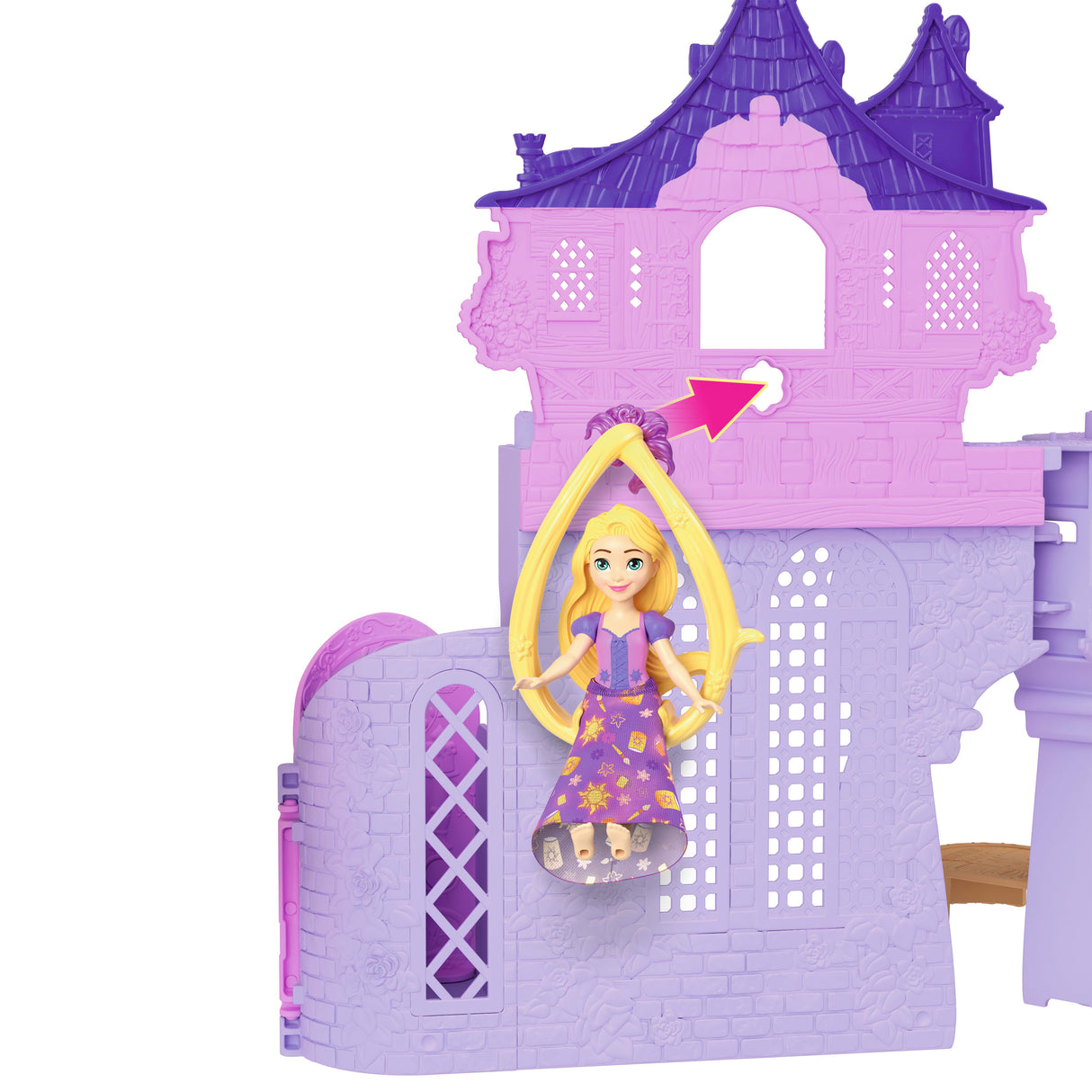 Disney - La Tour de Raiponce - Histoires a Empiler - Coffret avec poupée - Disney Princess - JDP61