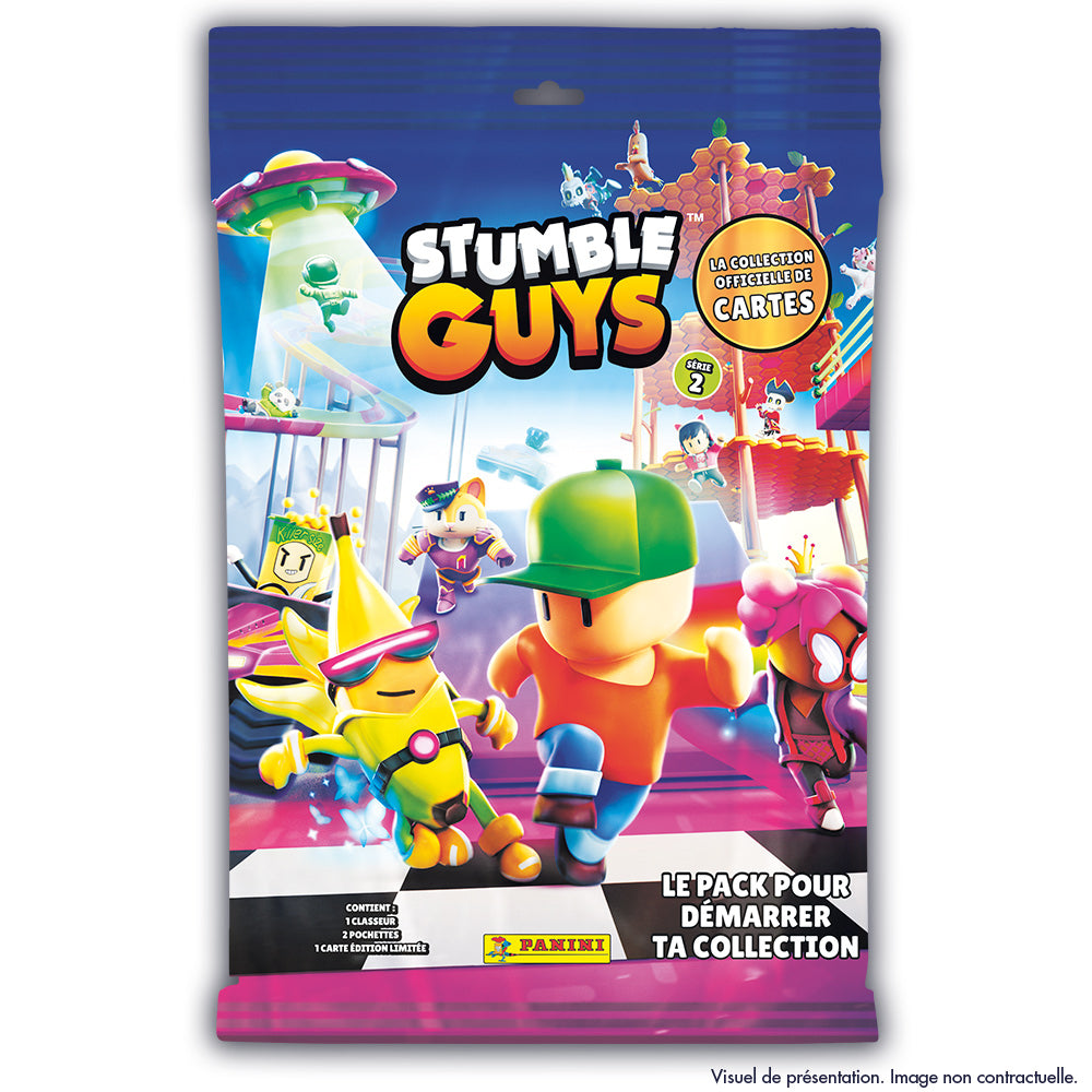 Classeur + 2 pochettes - PANINI - Stumble Guys TC 2
